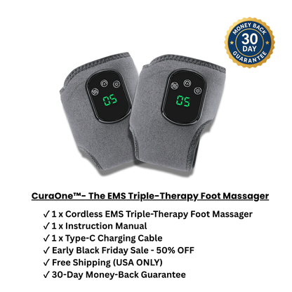 Foot Triple Therapy Massager