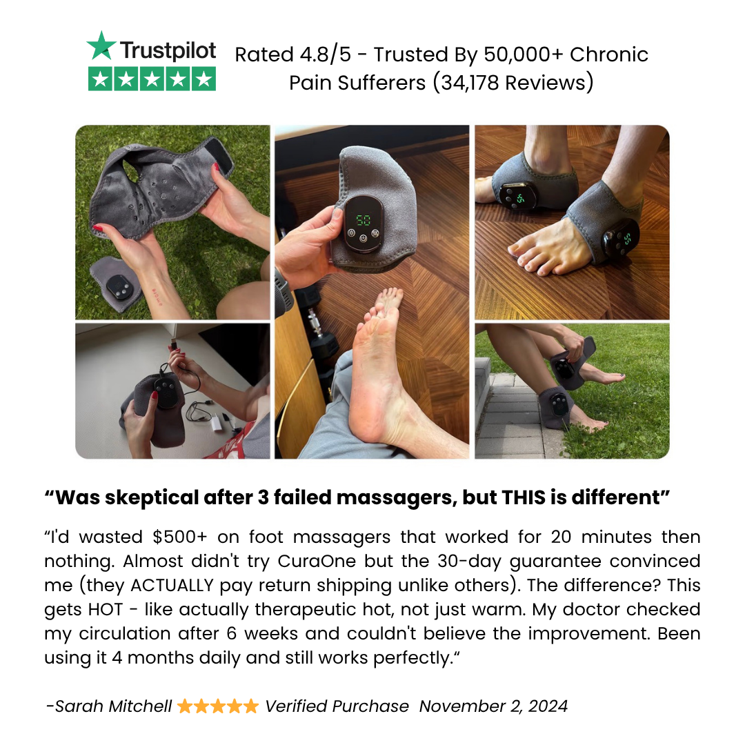 Foot Triple Therapy Massager