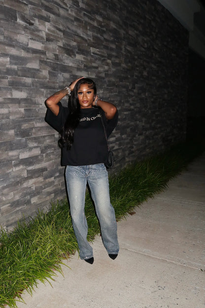 Jesus Rhinestone Shirt