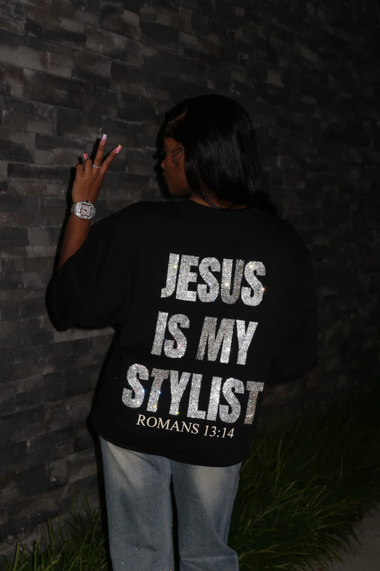Jesus Rhinestone Shirt