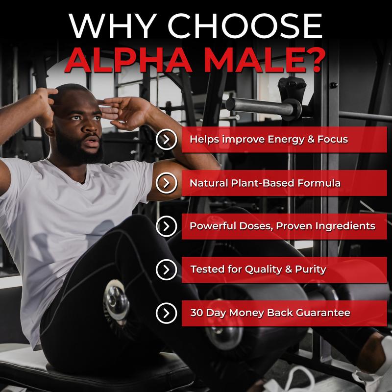 Alpha Male Complex | Boost Energy & Focus